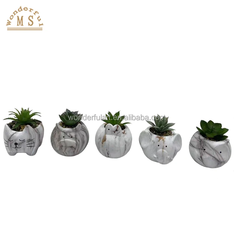 Outdoor Porcelain Planter Mid Century Large Luxury Handbag Ceramic Flower Pots Wholesale with Hemp Ears and No Drainage Hole