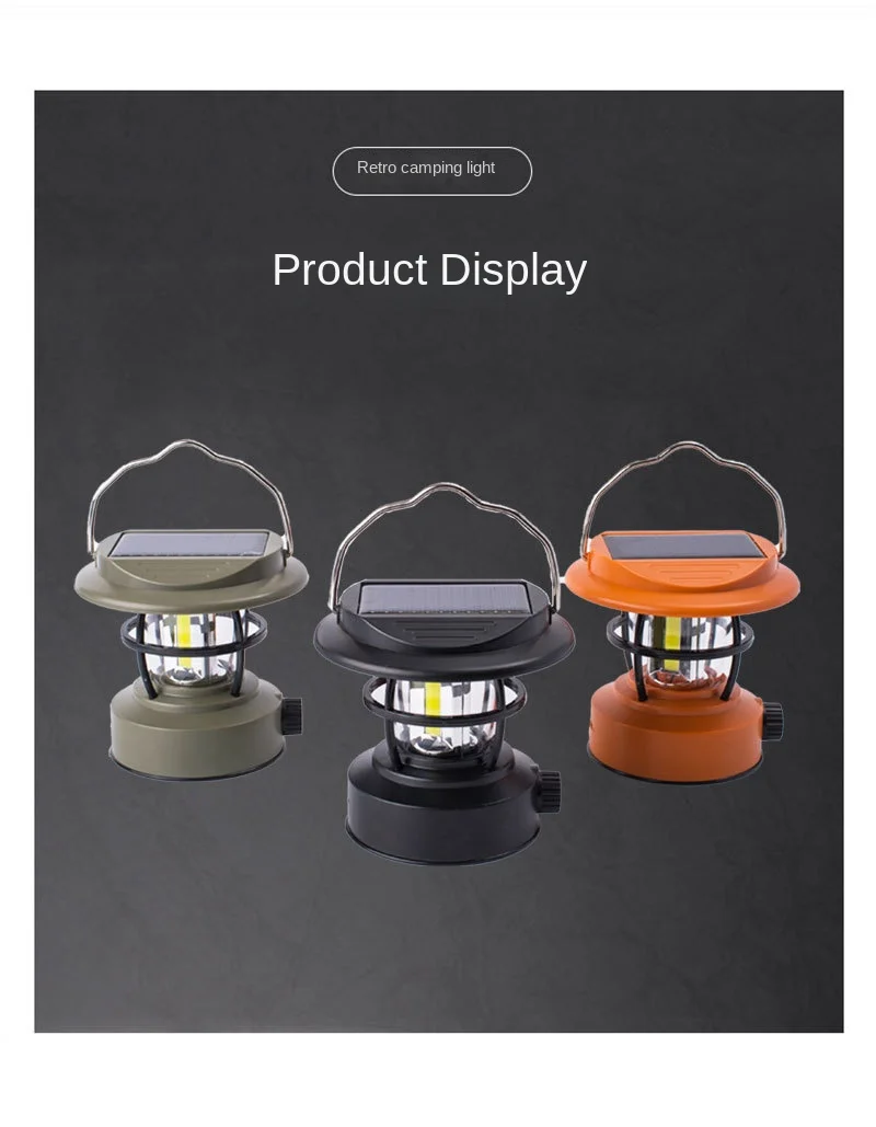 Charging Outdoor Tent Light