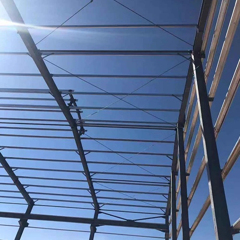 Q345 Grade Portal Frame Steel Structure Industrial Warehouse Shed for Australia Light Steel Prefab Buildings Workshop
