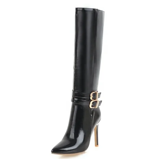 Botas goticas piel cierre metal 5 hebilla dark punk metal dr en México |  Clasf moda-y-accesorios