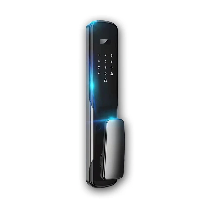 New K5 Fully Automatic Security Smart Electric Fingerprint Lock Home Door Lock Intelligent Fingerprint Lock