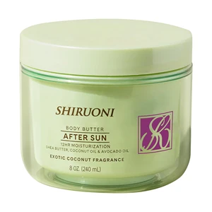 Best Vegan Shea Butter Coconut Oil Body Butter Cream Sunburn Solving Calming Repairing Moisturizer Private Label