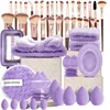 56-piece purple