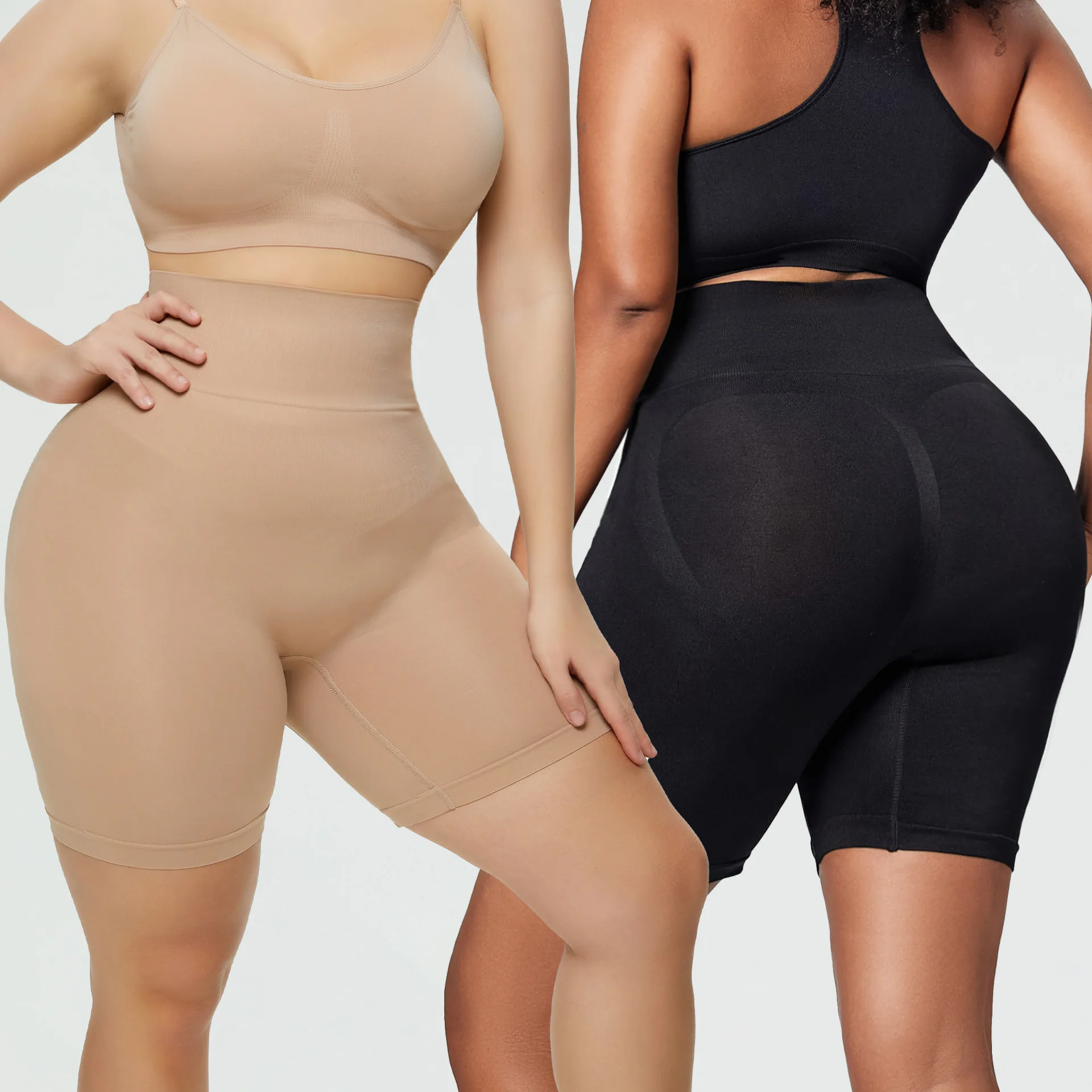 women shapewear short butt lifter hips
