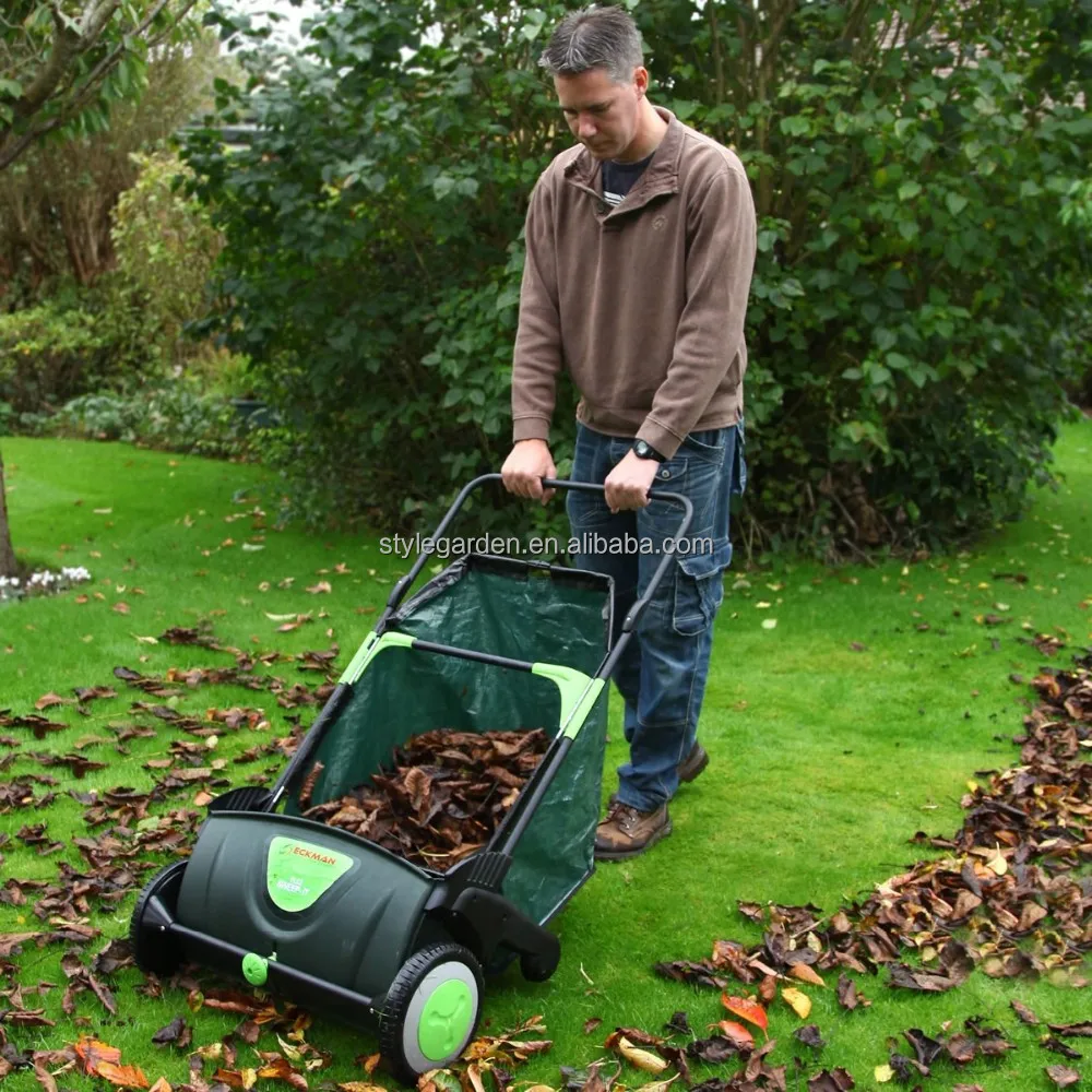 21 Inch Manual Hand Push Path Yard Lawn Garden Jardin Garten Jardim