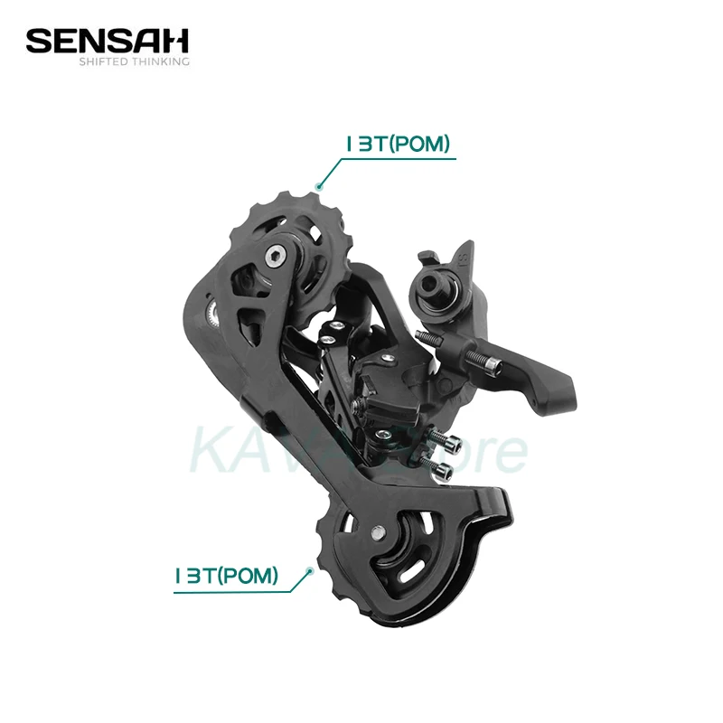 SENSAH CRX PRO 1X11S MTB Bike Trigger Groupset 11V Shifter Lever Rear Derailleur Switches High Performance Bicycle Transmission