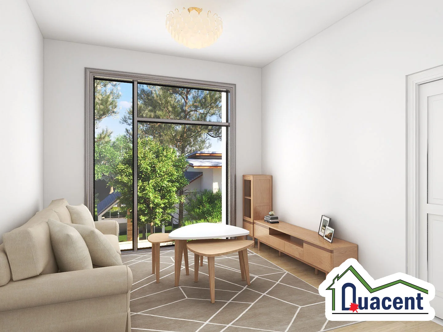 Quacent Large Villa Modern Design Tiny House for Residential Resort Villa Prefabricated Home Prefab House Fast Install