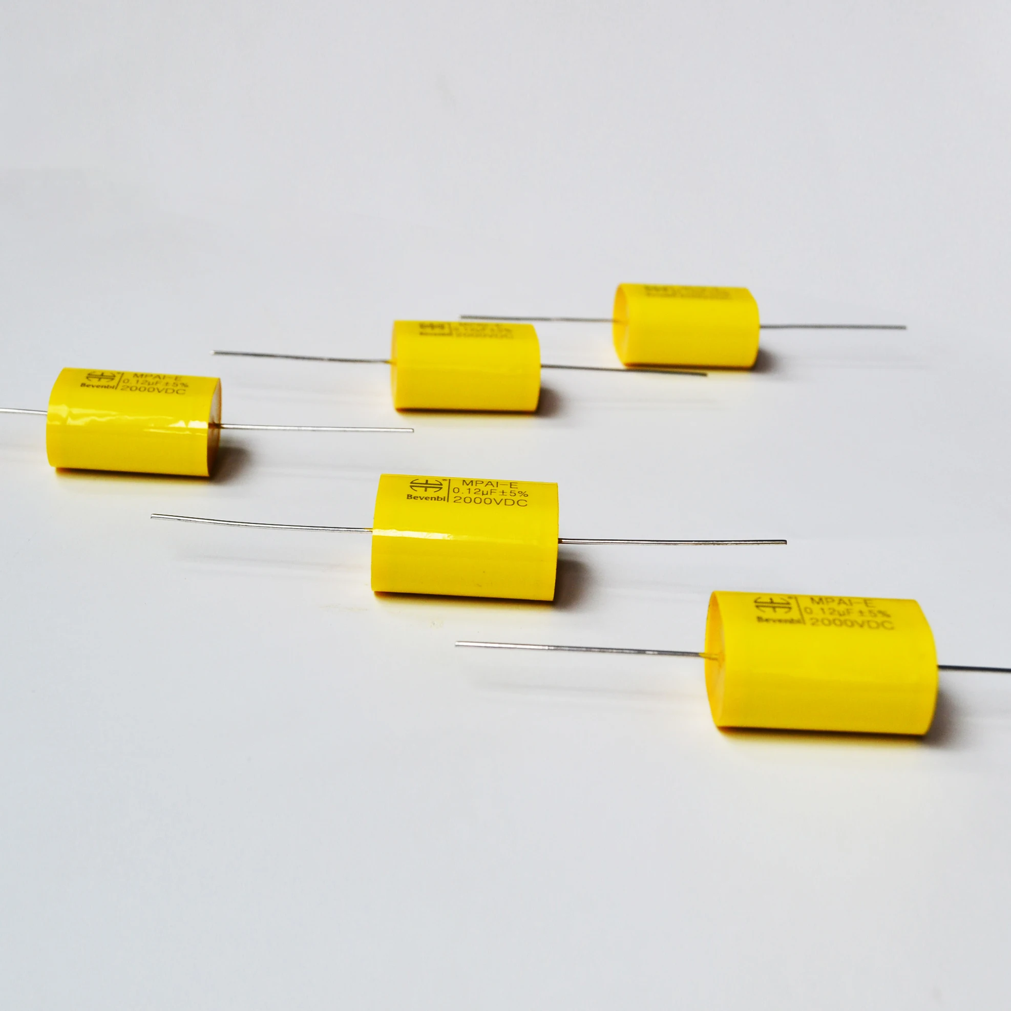 CBB20 685J 400V Capacitance Ultrasonic Generator Axial Film Facemask Machine Capacitor