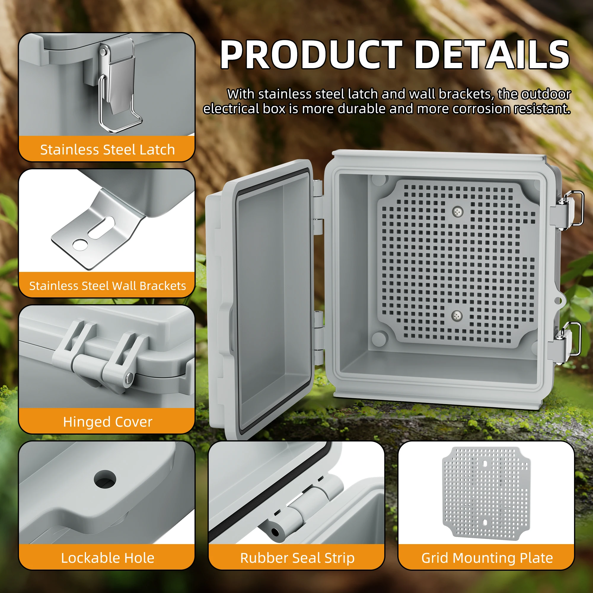 4 Boîtes De Jonction étanches IP55 Type T Pour Connexion De Câbles