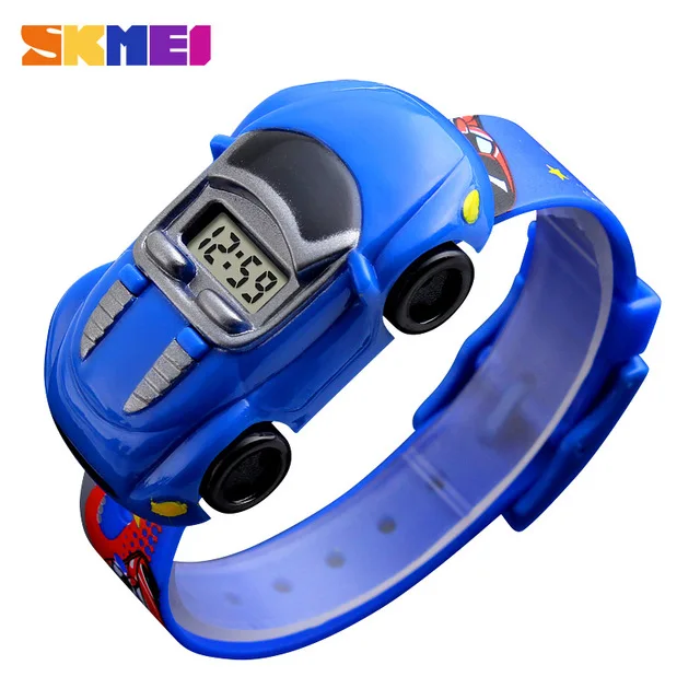 SKMEI 1241 Kids Digital Watch with Car Dial