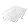 Large PET transparent storage box (empty box)