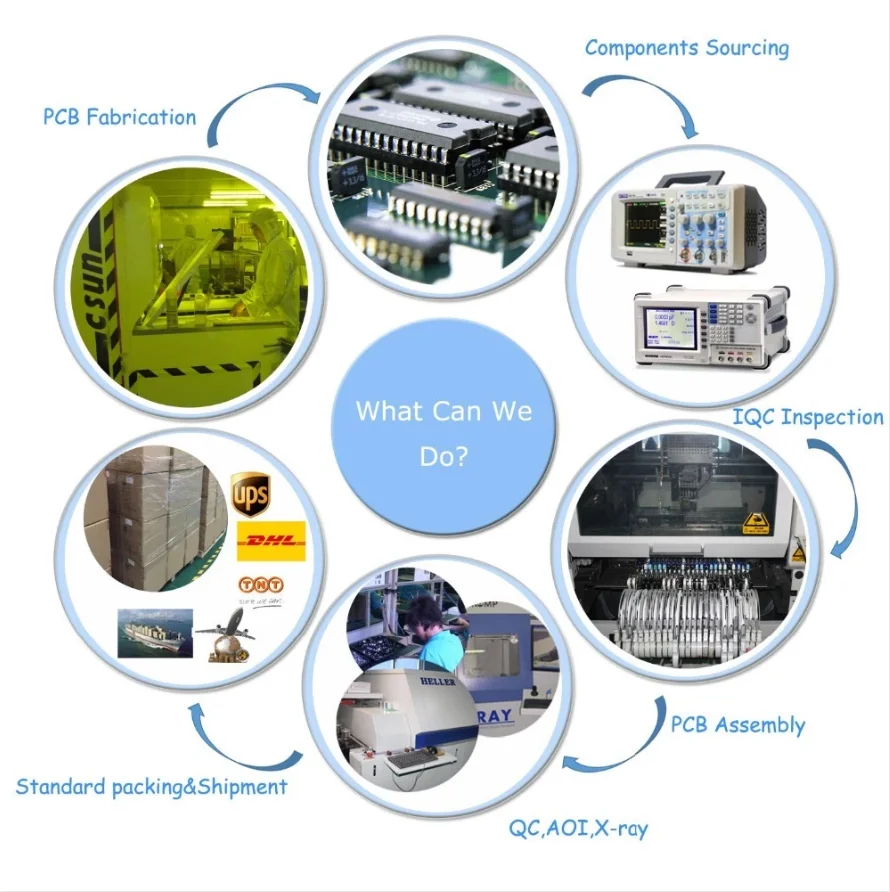 Hot sell PCBA material fr-4 high tg 170 pcb medical pcb assembly manufacture electronic module original