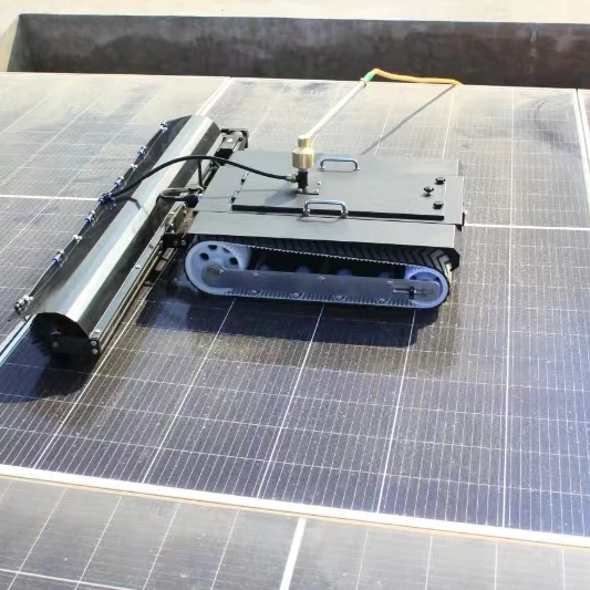 Photovoltaic Cleaning Robot Remote Control Solar Panel Cleaning Robot Price