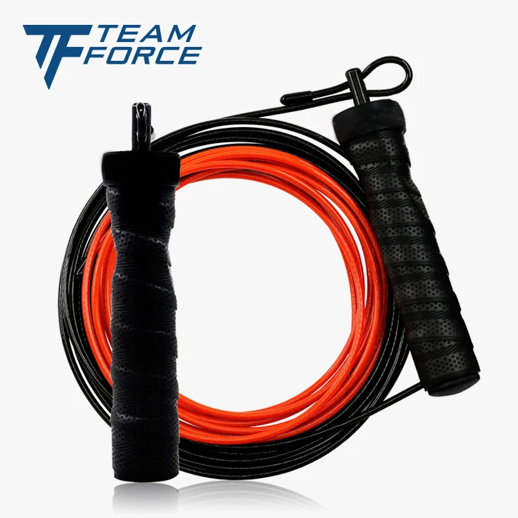 Long Handle Custom Exercise Sweatband Fitness Durable Adjustable Professional Jump Rope for Body