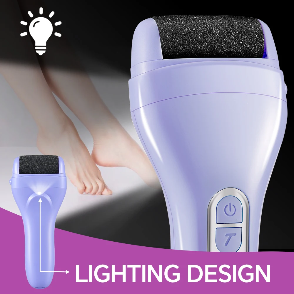 USB Charging Electric Callus Eliminator Foot Repair Device with Heel Removing Feature Skin Grinder Stone Callus Remover details