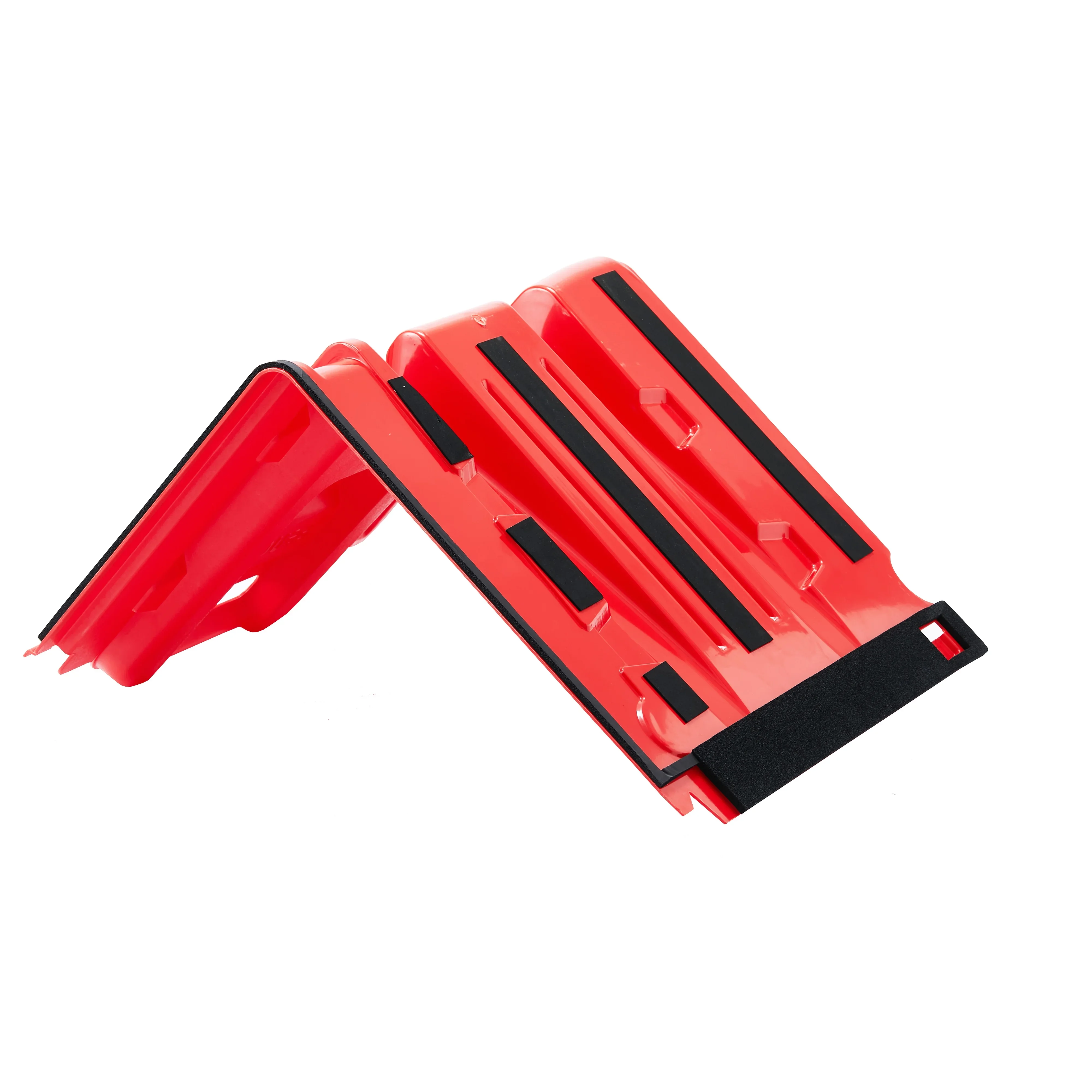 Havospark Safety ABS Red Easy Transport Outer Bending Baffle Flood Boxwall Water Barrier for Dispersing Flood Direction
