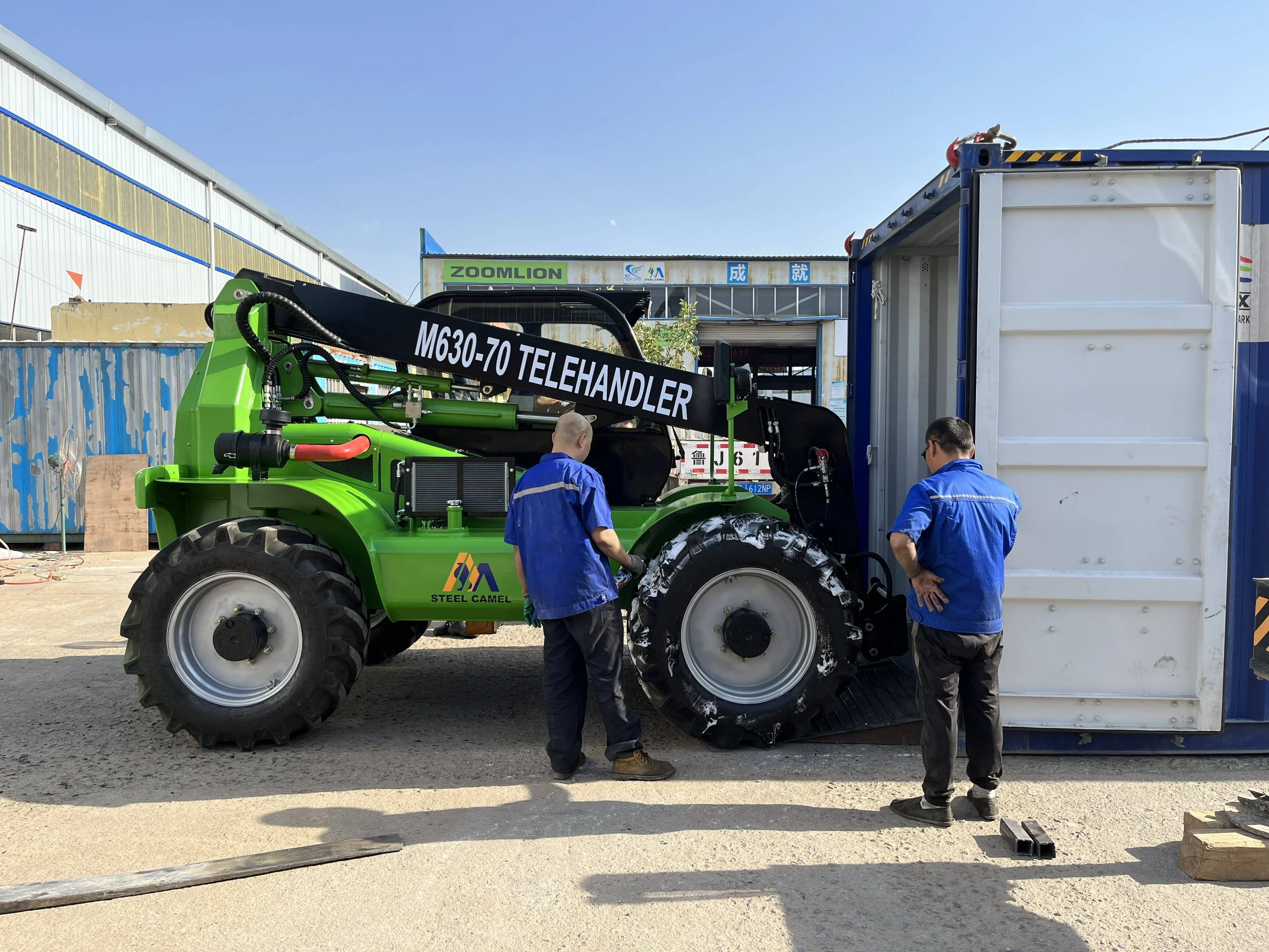 7m 13m Height Telescopic Handler Telehandler With 3ton 4ton Capacity ...