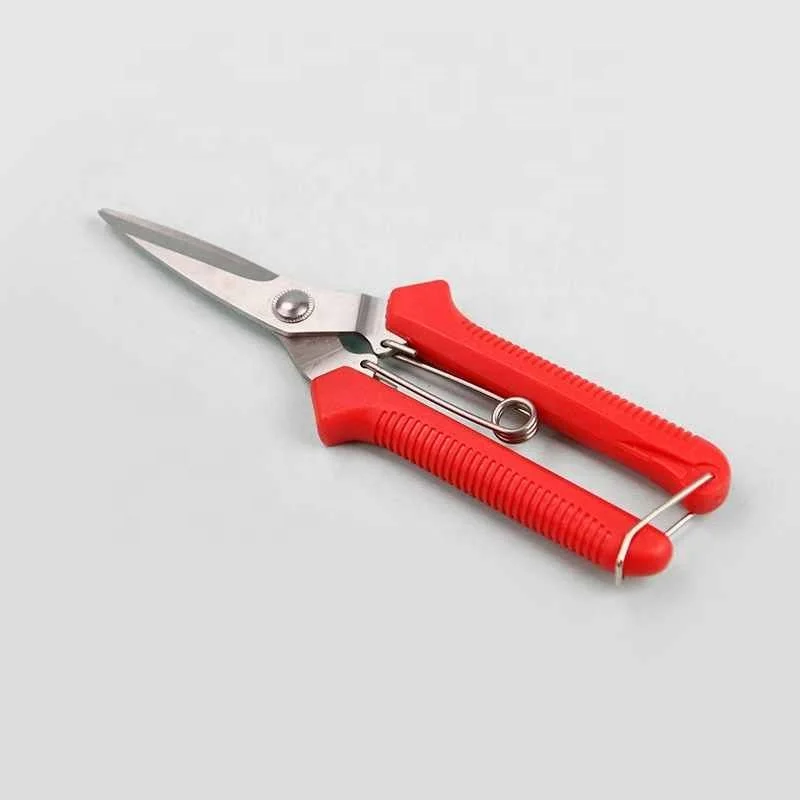 GARDENING HAND PRUNER SCISSORS PRUNING SHEARS MICRO LEAF For PLANTS TRIMMER  C6A8