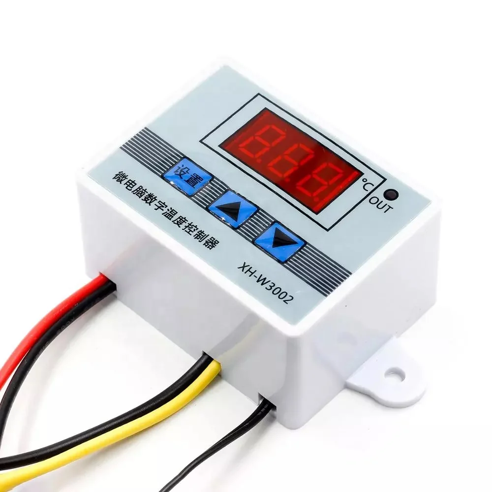 12V 24V 220V Professional W3002 Digital LED Temperature Controller 10A Thermostat Regulator XH-W3002