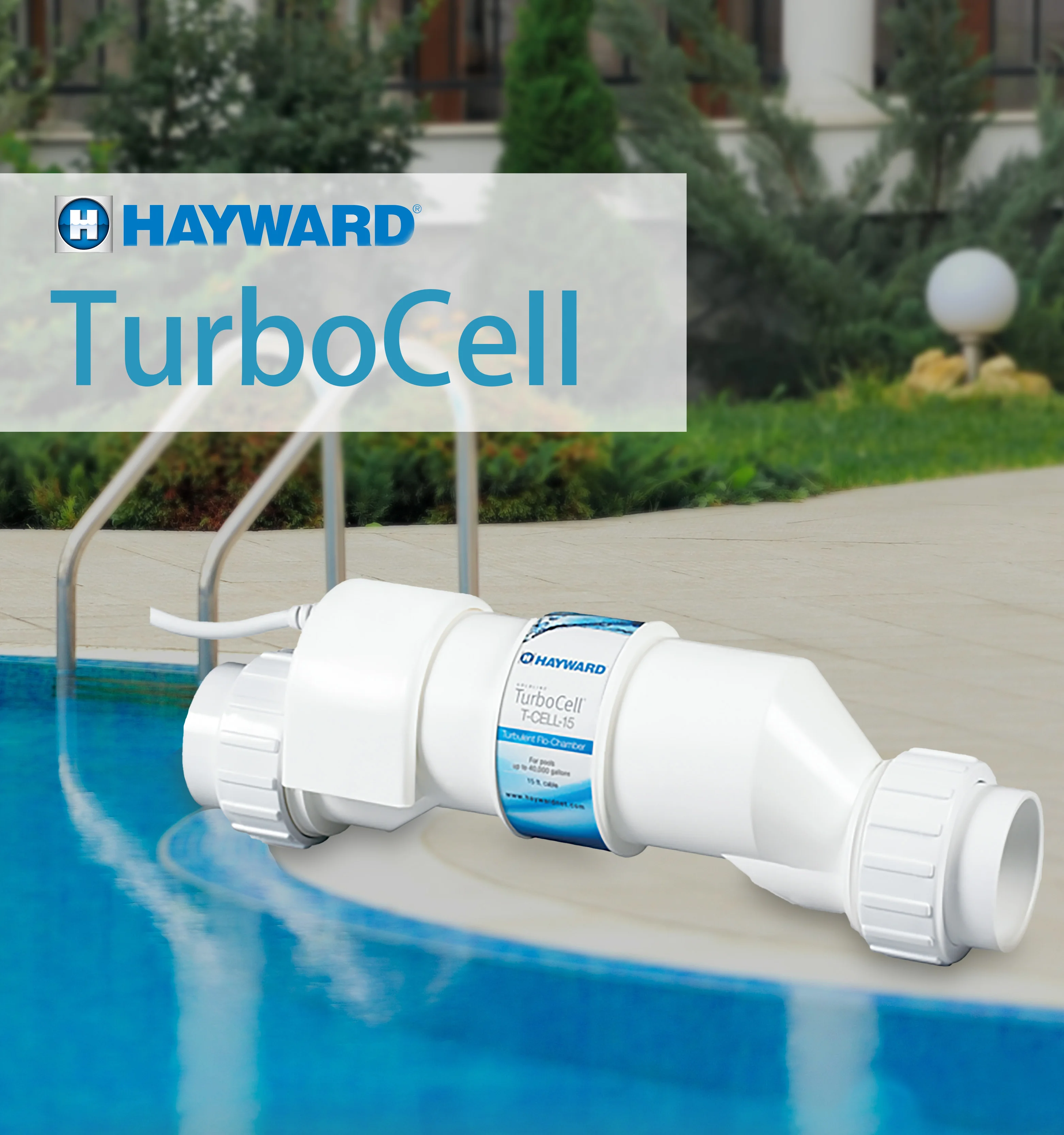 Hayward salt chlorine generator replacement turbo cell t cell 15