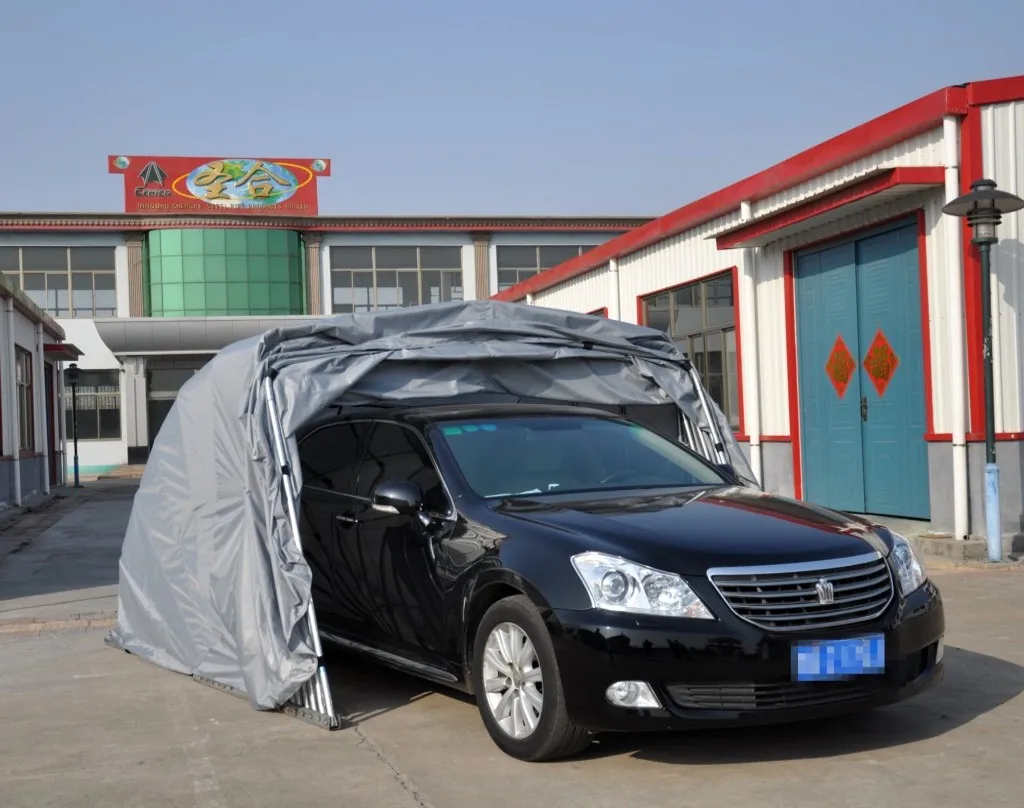 Folding Car Shelter , Retractable Car Tent, Foldable Car Canopy