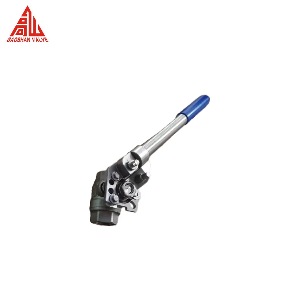 Hot Sale Ball Valve Spring Return Handle Ball Valve