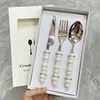 Conjunto 3 piezas perla blanca