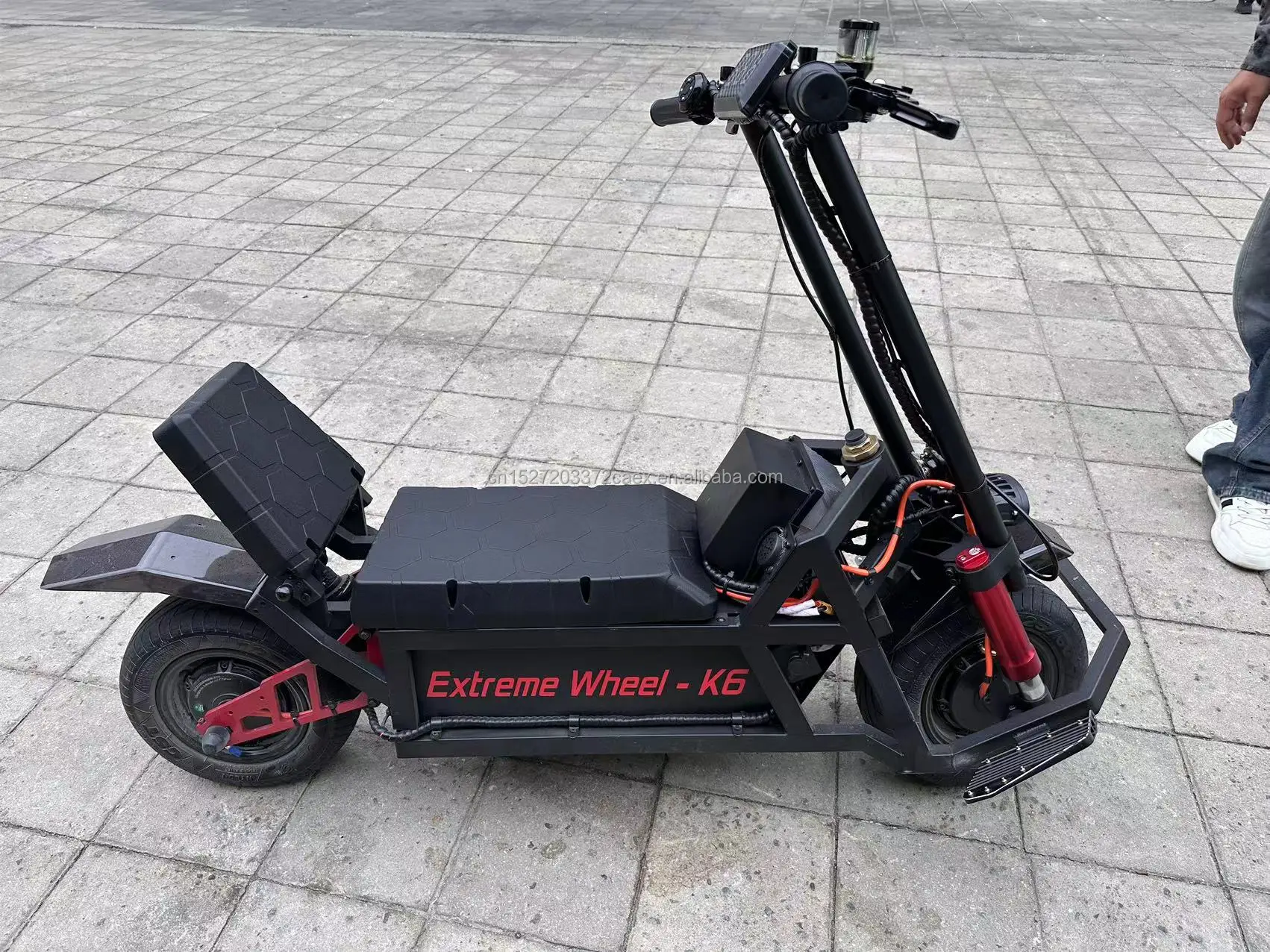 Begode K6 Electric Motorcycle 13 Inch Extreme Bull K6 Electric Scooter 3500w*2 Motor Speed 115km