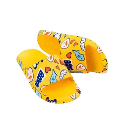 Новинка 2021 года; Мягкие и легкие тапочки из ПВХ для мальчиков и девочек; Домашние тапочки для детей