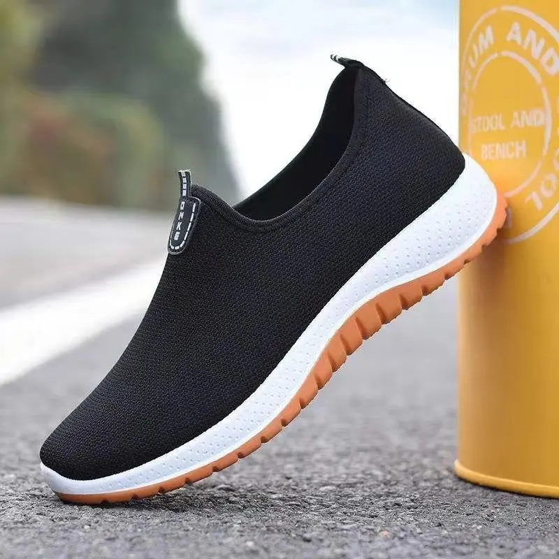 Yatai Hot Sales Black Mens Dress Casual Shoes Trendy With Anti-skid And ...