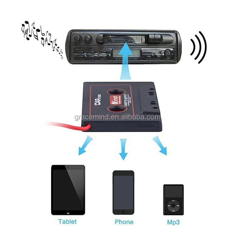 Adaptateur Universel De Cassette Audio De Voiture, Haute Qualité Pour Ipod  Mp3 Lecteur Cd Dvd - Lecteur De Cassettes Pour Voiture - AliExpress