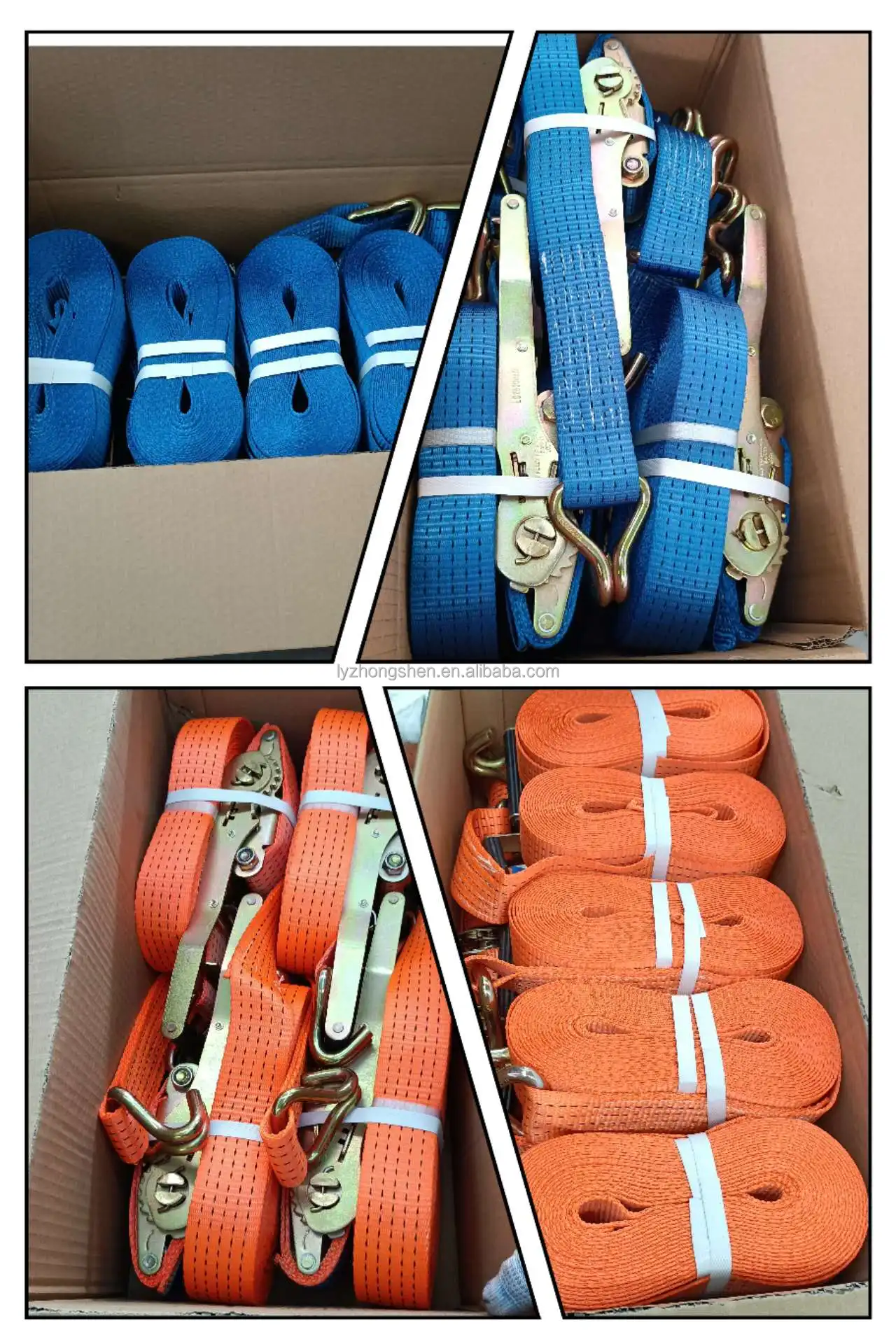 Wholesale Cargo Lashing Strap 2 Inch 5 Ton 10m Ratchet Straps Heavy ...