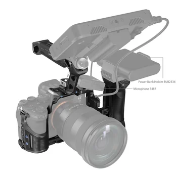 SmallRig "Rhinoceros" Advanced Cage Kit for Sony Alpha 7R V / Alpha 7 IV / Alpha 7S III 3710 / A7M4 - 3710 detail image