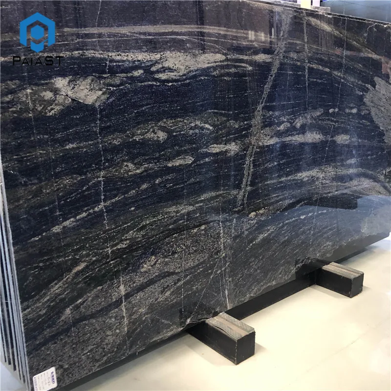 product top quality luxury victoria blue quartzite slab for background wall blue marble countertop-10