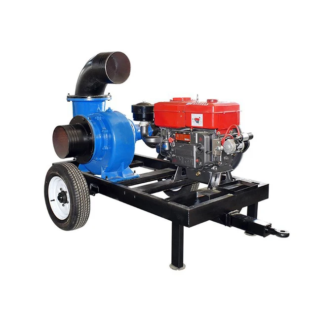 High Capacity High Pressure Farm Irrigation Diesel Engine Water Pump Agricultural