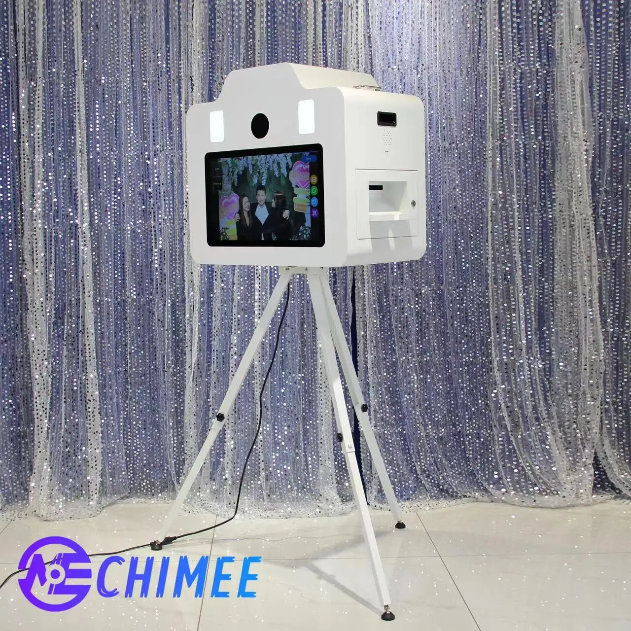Camera Box Photo Booth With 21.5" Lcd Touch Screen Monitor Wedding