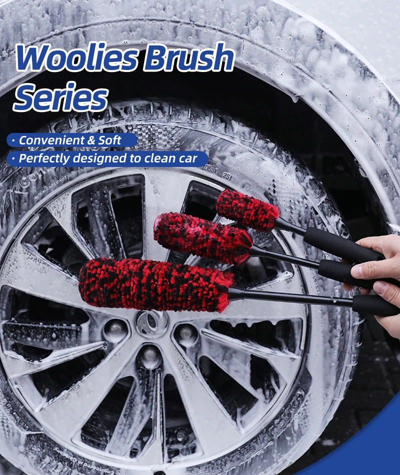 Ultimate Microfiber Car Detailing Wheel Brush With Soft Bristle Buy