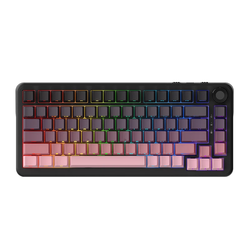 AJAZZ AK820 MAX RGB Wireless Gaming Keyboard - Tri-Mode BT 2.4G
