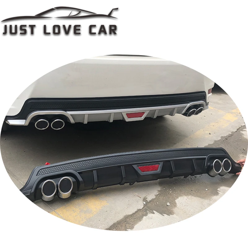 rear bumper lip diffuser