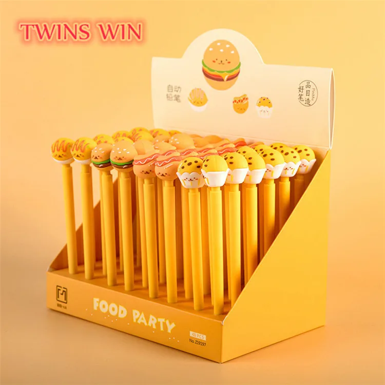 China Stationary Cute Hamburger Shape Mechanical Pencils Set  472