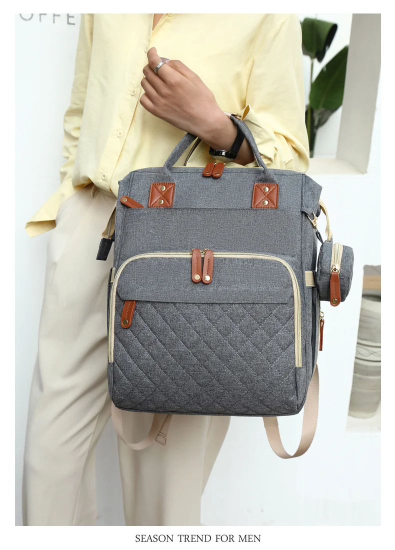 Factory Wholesale Waterproof Nylon Diaper Bag Foldable Usb Mommy Diaper Bag Backpack Buy