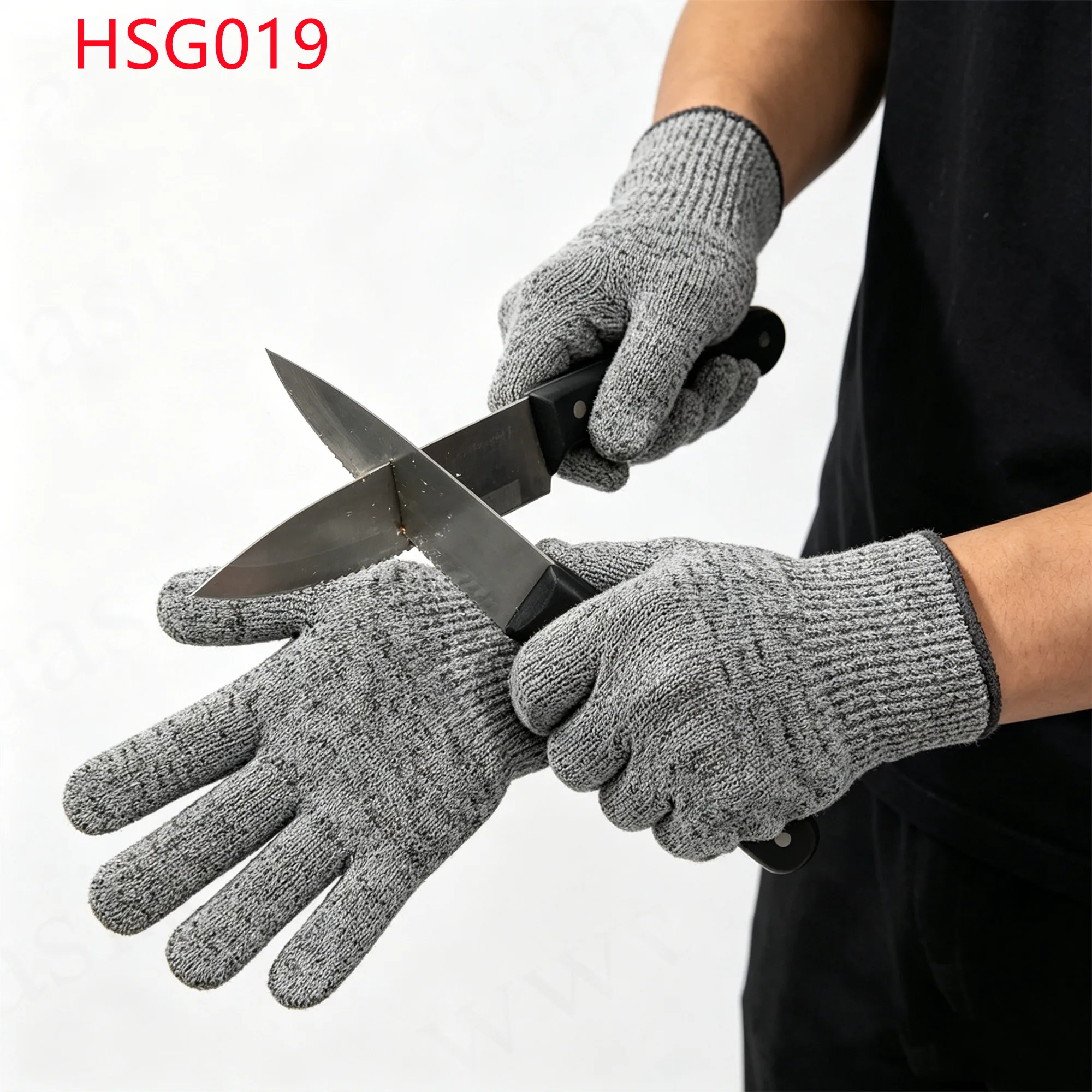 LXG, Hardwaremontering – sikkerhedshandsker til industribrug, mekanisk vedligeholdelse og bladresistente grå arbejdshandsker til salg HSG019