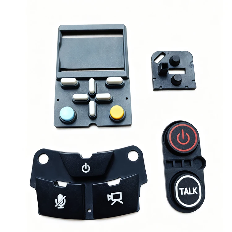 Multi-Purpose Customized Silicone Keypads Tailored Size/Shape/Color Remote Controls for Coffee Makers/Blenders Smart Light