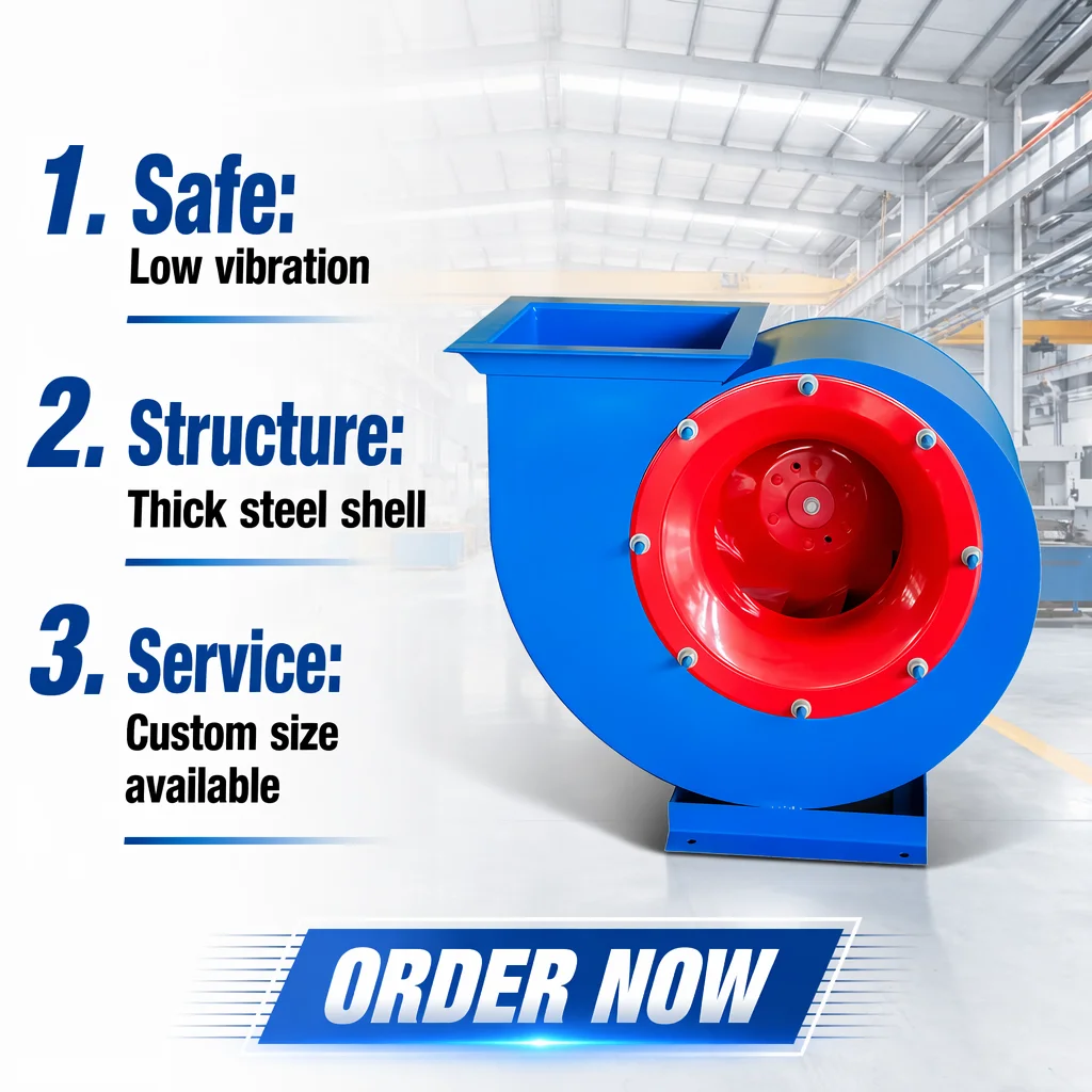 Driven Centrifugal Duct Fan, 380V, Steel - detail 2