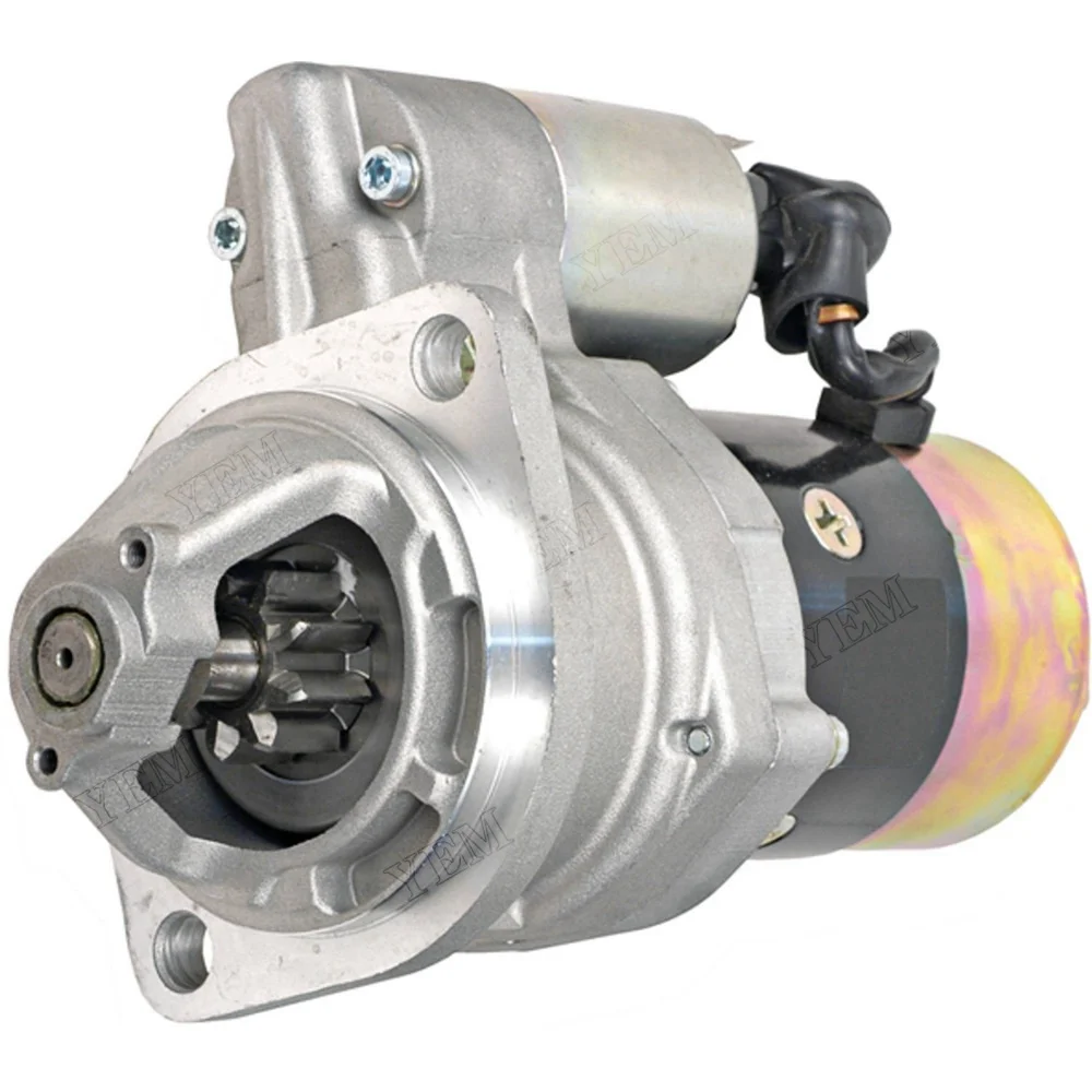 12V 9T Starter Motor YM129953-77010 for Yanmar Engine 4TNE98 3