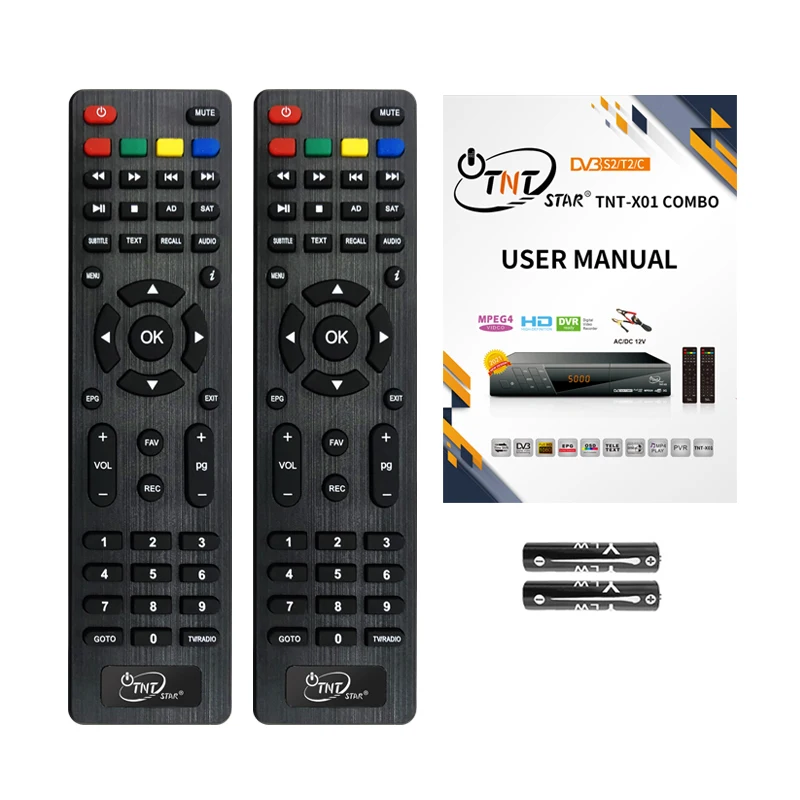 TNTSTAR TNT-X01 NEW Analog to Digital Set Top Box Converter Dvb-t2 Digital Tv Receiver Albania Dvbt2s2 Decoder Atmos Full