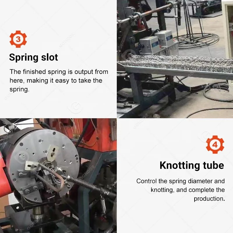 Compression Coil Spring Clip Press Tool Taiwan Auto Second Hand Machine to Make Spring for Mattresses