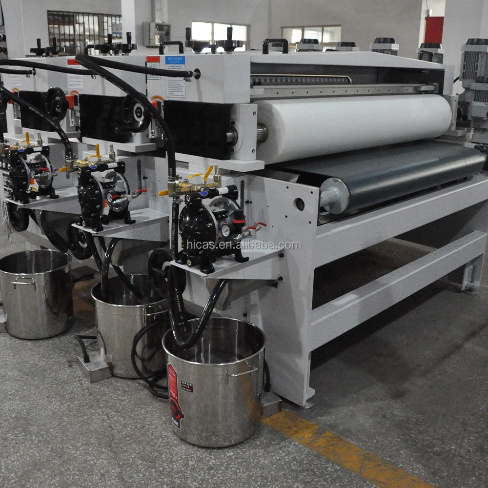 HICAS Automatic  UV Roller Coating Machine for  Floor Production Line & Glass & Aluminum Sheet