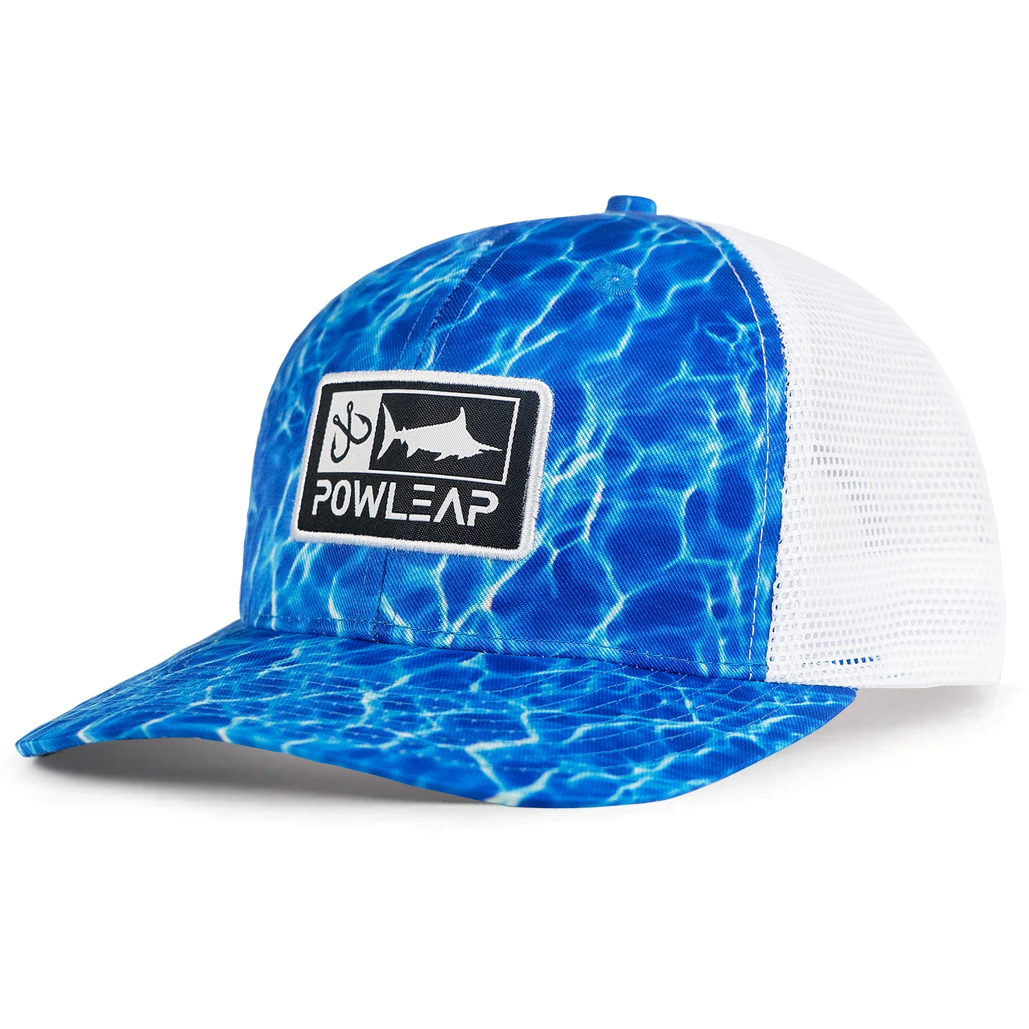 Fishing Trucker Hat Mesh Cap Adjustable Snapback Outdoor Sun Protection Tarpon Fishing Florida Logo Trucker Hat | 28 colors! main image 2