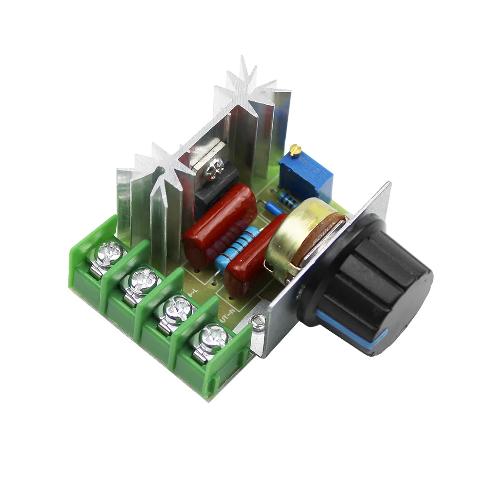 5個セット AC 220V 2000W SCR 高電力電子電圧調整モジュール 可変モータースピードコントローラー